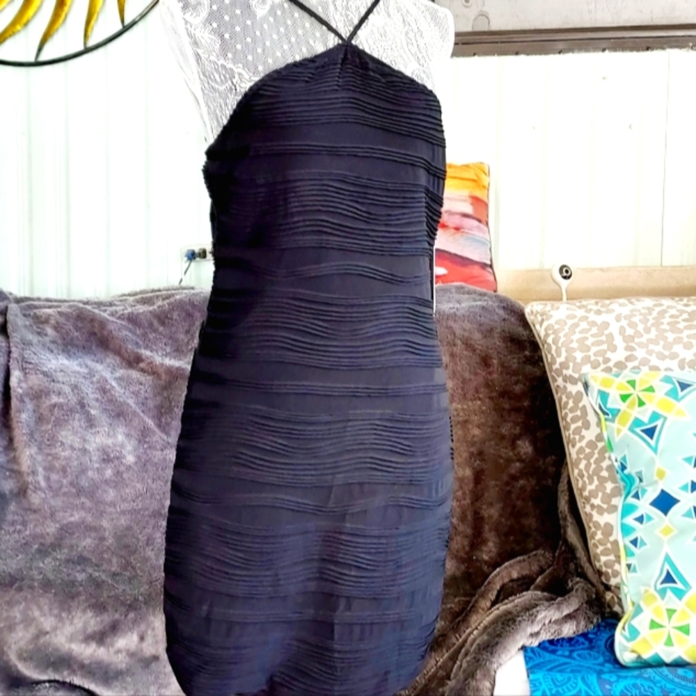 NWT- Hot Gal Black  Dress-XL